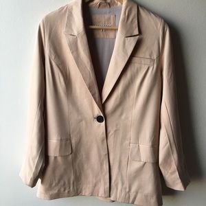 Nude blazer ~ lightweight